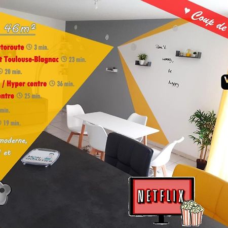 (-; Eldorado Saint-Jacques Au Nord De Toulouse ;-) Apartment Exterior photo